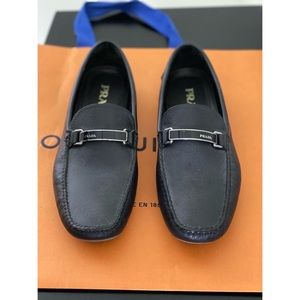 PRADA Leather Loafer - Fits USA Men’s 7-8